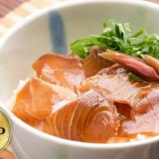 活き締めカンパチの醤油漬け丼（4P）セット