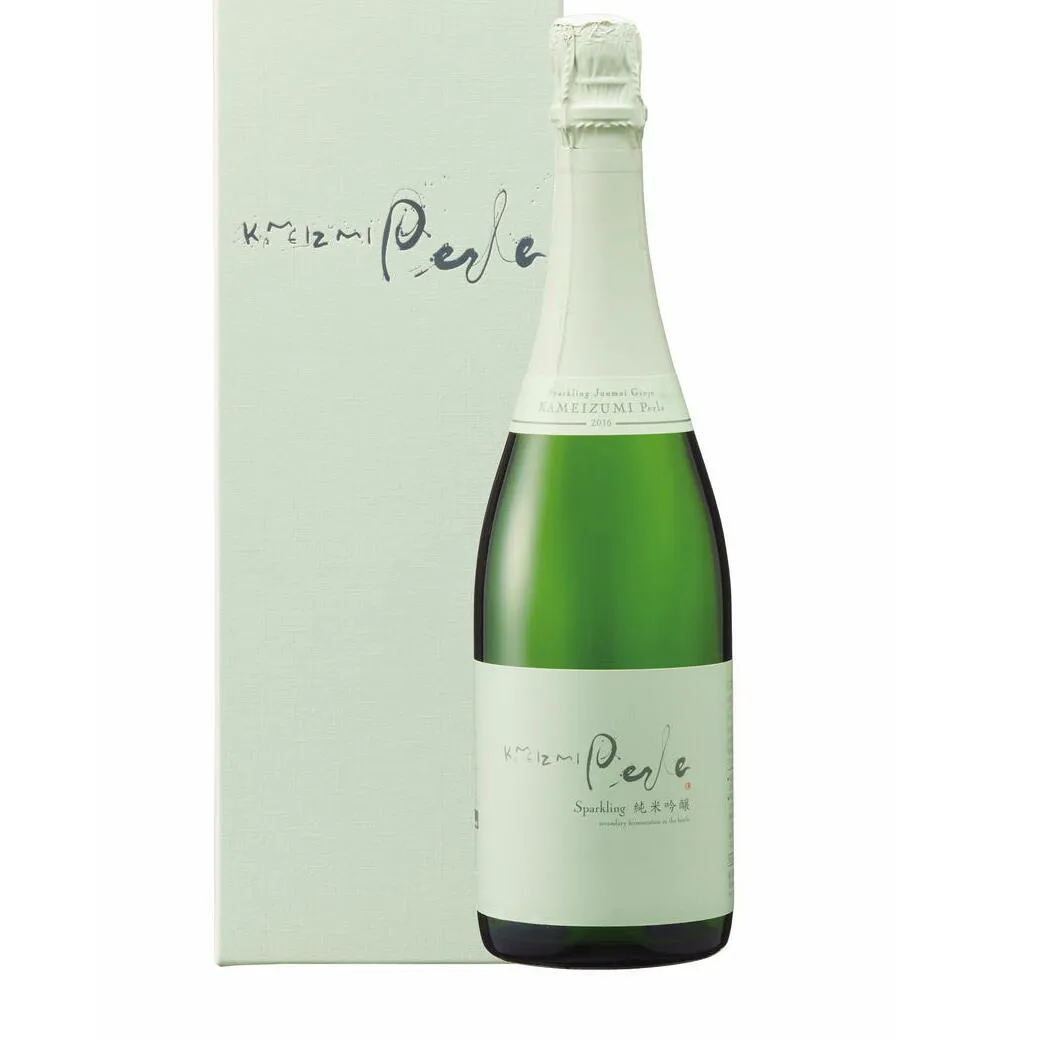 スパークリング ペルル 720ml お酒 酒 日本酒 甘口 飲みやすい 女性 贈り物 アルコール度数13度 贈答 ギフト プレゼント おしゃれ お祝い 亀泉酒造 お取り寄せ ご当地 地酒 美味しい 冷蔵 配送