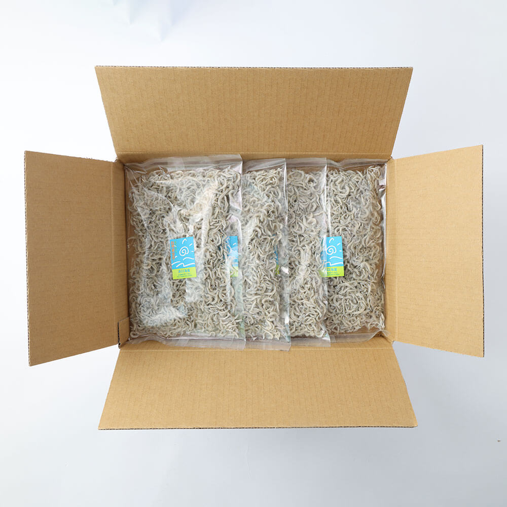 浜口海産物店のかちりじゃこ（60g× 4袋）小分けセット シラス