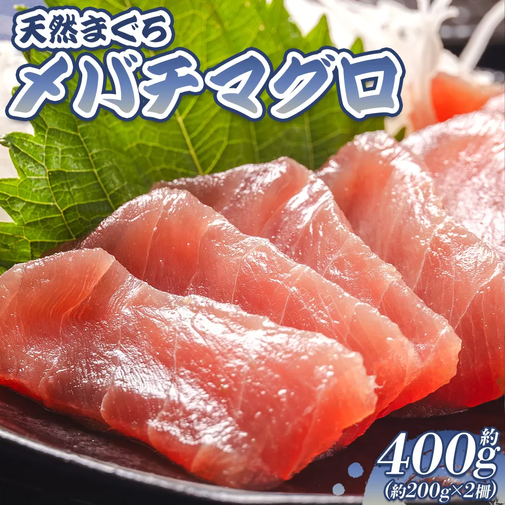マグロ 小分け 計約400g 2冊 刺し身 天然 まぐろ メバチマグロ - 鮪 まぐろ 赤身 寿司 刺身 海鮮丼 漬け丼 アボカドサラダ おつまみ 海の幸 高知県 香南市 oo-0020