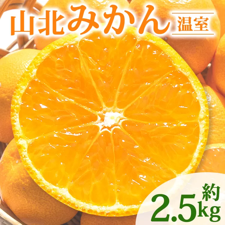 【先行予約】山北温室みかん 約2.5kg - 秀品 果物 くだもの フルーツ 柑橘 ミカン 蜜柑 甘い あまい おいしい フルーツ 贈り物 ギフト プレゼント お取り寄せ おとりよせ グルメ 産地直送 特産品 デザート 旬 季節 国産 ジューシー フレッシュ 爽やか ご自宅用 おすそ分け 果実 みずみずしい 御礼 お礼 内祝い ジャム ママレード 料理 アレンジ 期間限定 数量限定 送料無料 のし対応可 熨斗 高知県 香南市 常温 ku-0030