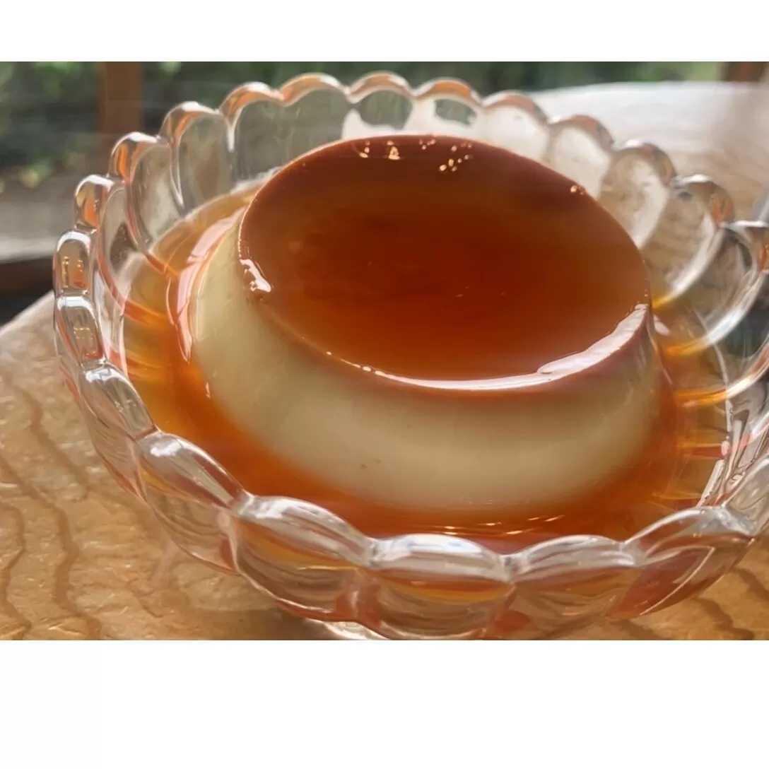 【四国一小さな町の喫茶店】茶房千福の手作り土佐ジロープリン　※申込時：備考欄等に必ず着日を記載してください※