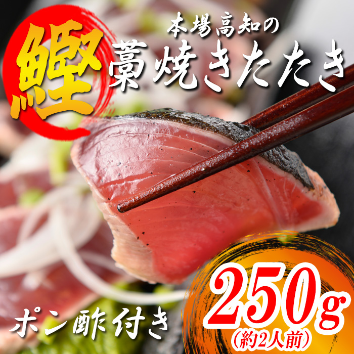 本場 高知 かつおの藁焼きたたき 250g以上 小分け 真空 パック｜新鮮 かつお カツオ 鰹 カツオのたたき かつおたたき 鰹のたたき かつおタタキ 個包装 冷凍 家飲み ごちそう ギフト 贈答 海鮮 魚介類 ランキング 高知県 大月町 産地直送