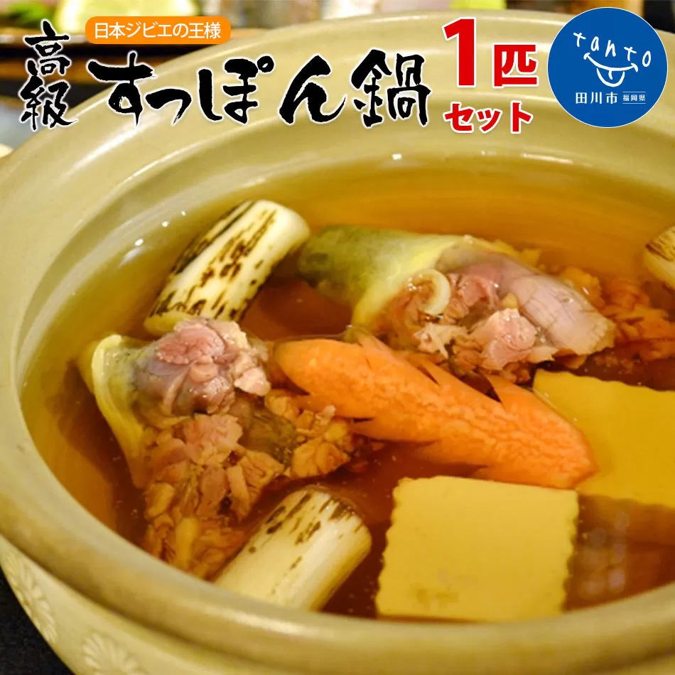 日本ジビエの王様「高級すっぽん鍋」１匹セット