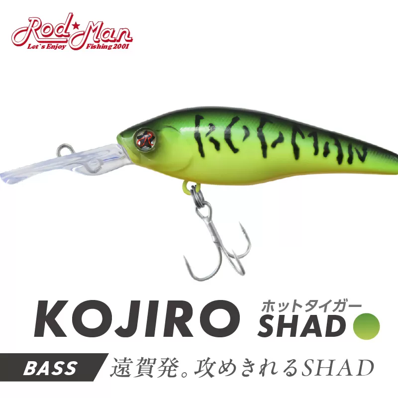 コジローシャッド（ホットタイガー）【079-0002】