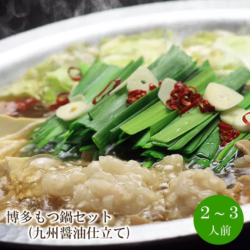 博多もつ鍋セット(九州醤油仕立て)2～3人前【059-0069】