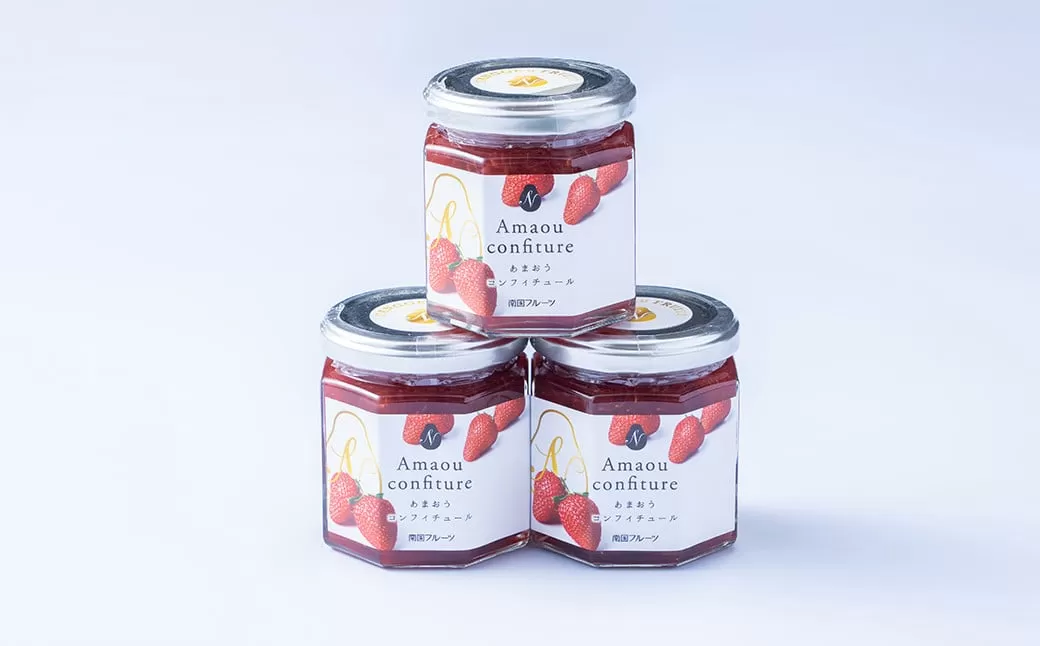 福岡県産 あまおうジャム 180g×3個 合計540g 保存料・化学調味料不使用 ジャム あまおう いちご 苺 国産 セット【2026年4月上旬より順次発送予定】