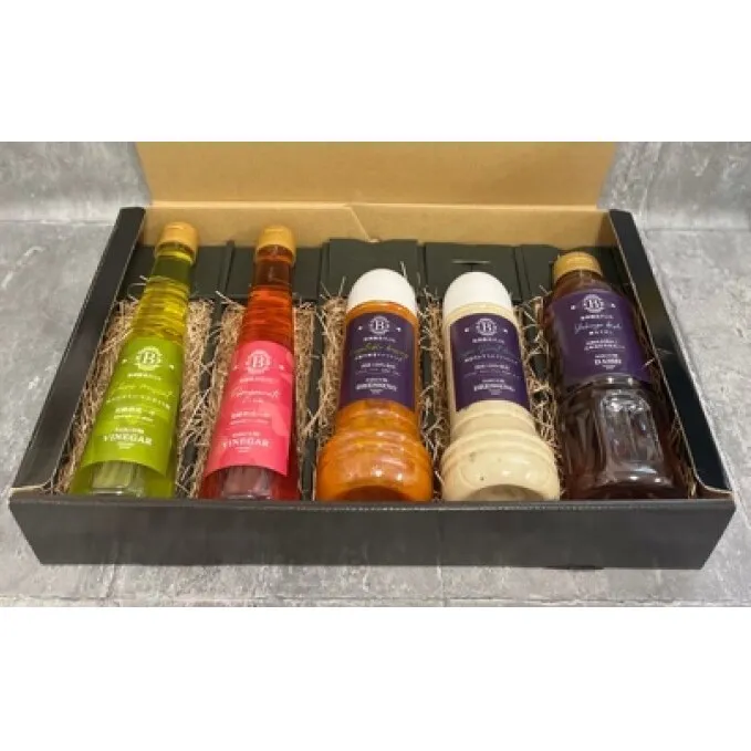 彩り5本セット ドレッシング 酢 だし