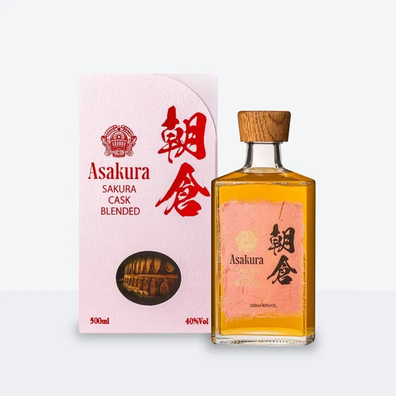 篠崎 朝倉 SAKURA CASK BLENDED 500ml ※配送不可：離島