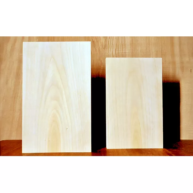 謹製 いちょう「まな板」大・小 2枚組【末金製材所】 雑貨 日用品 キッチン用品