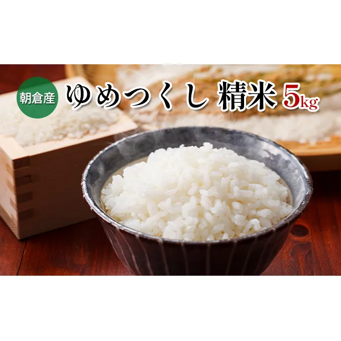 米 5kg 精米 ゆめつくし お米