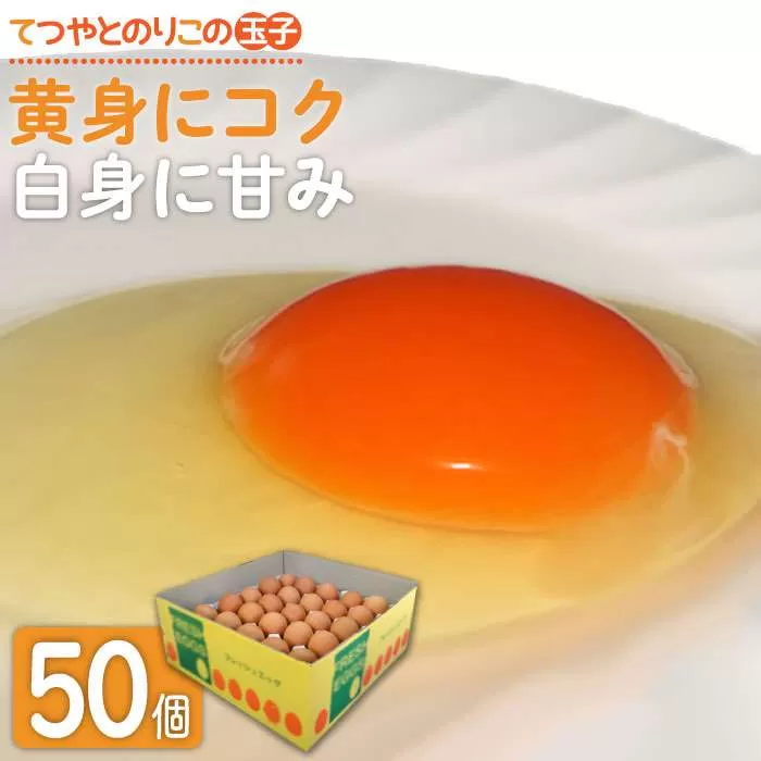 てつやとのりこの 玉子【 50個 】《糸島》【板垣ファーム】[AWD002]