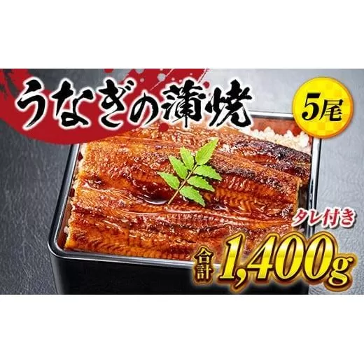 うなぎの蒲焼５尾 タレ付き（４本） YZ004