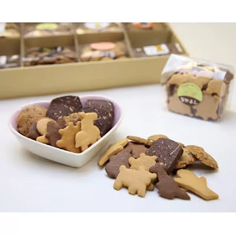 手作りクッキー詰め合わせ9袋入り《45日以内に出荷予定(土日祝除く)》クッキー 詰め合わせ 手作り お菓子 手土産 ギフト 個包装 社会福祉法人鞍手ゆたか福祉会障がい者福祉サービス事業所小牧ワークセンター 鞍手郡