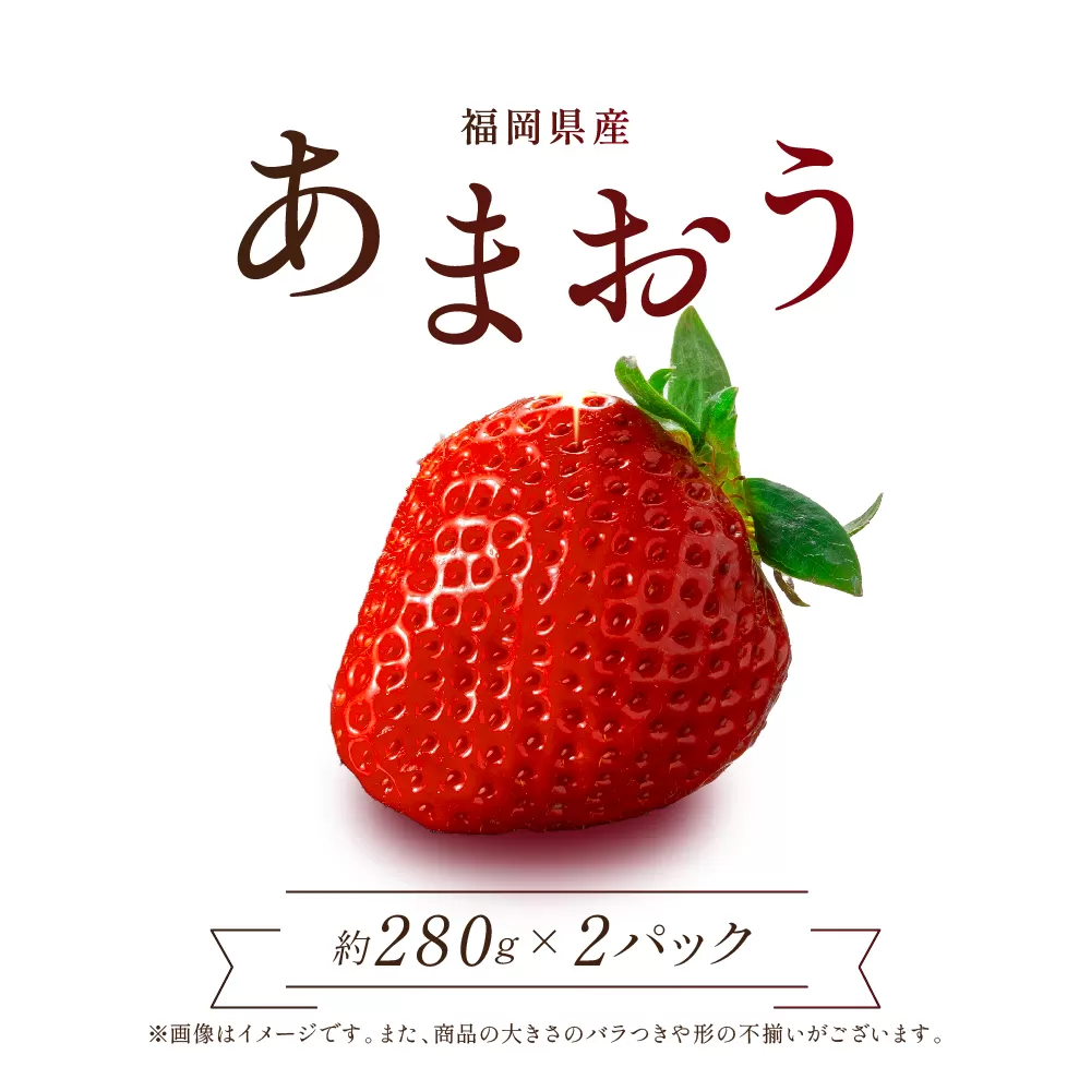 2S3-S 福岡県産あまおう【280g×2パック】