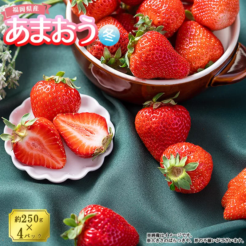 3V2  【先行予約】【冬】福岡産あまおう4パック
