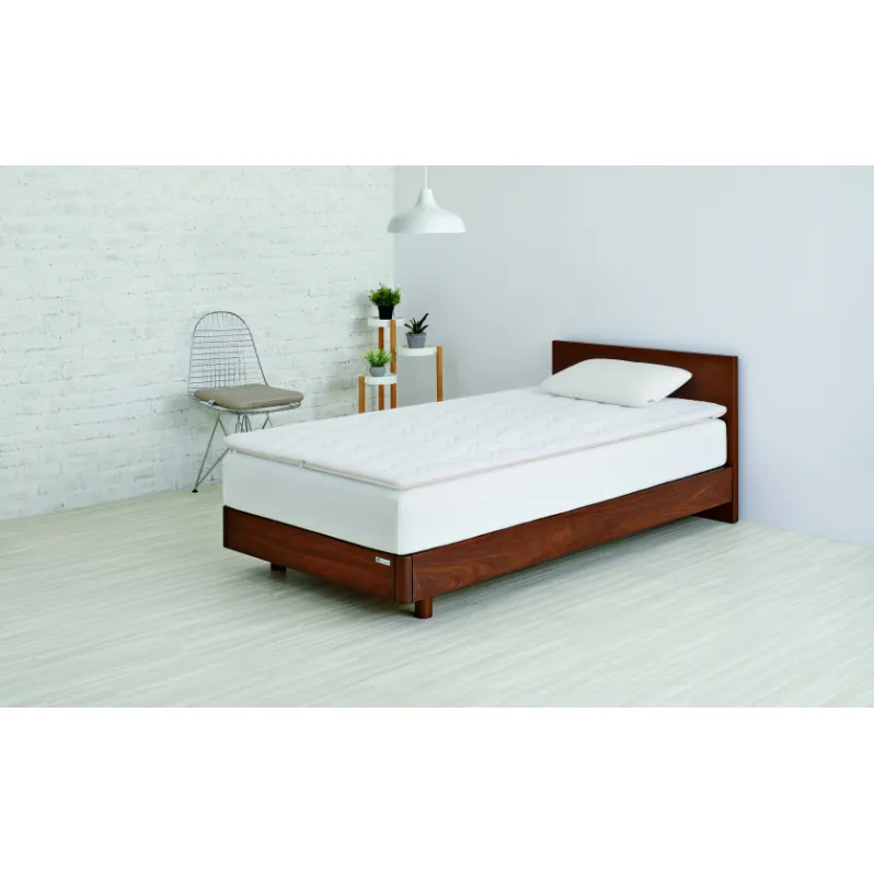 エアウィーヴ マットレストッパー1.0 セミダブル マットレスパット マットレス コンパクト オールシーズン対応 ぐっすり ホテル 安眠 快眠 健康 高反発 高品質 腰 肩 熟睡 寝心地 新生活 洗える 洗濯可 送料無料 体圧分散