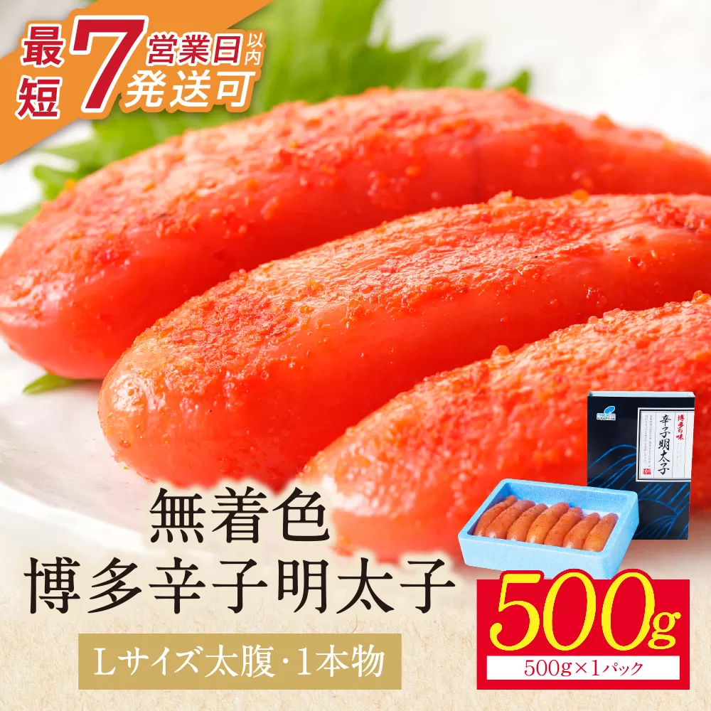 博多辛子明太子500g（1本物）