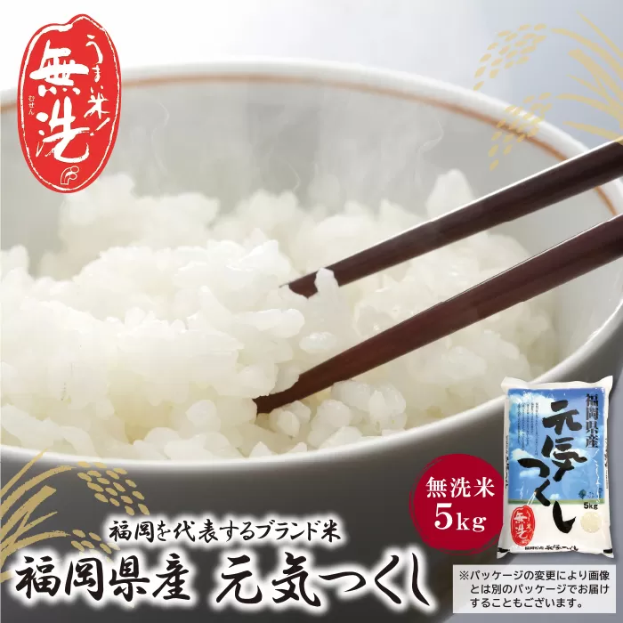 福岡の人気銘柄!!無洗米 福岡県産・元気つくし5kg 無洗米 むせんまい 米 コメ 5kg キャンプ 研がなくていい TWR 5キロ 箱入り 手間なし カンタン 簡単 福岡 元気つくし 元気づくし 手軽 リピート 日時指定 ギフト お中元 お歳暮 手にやさしい 時短 コスパ 福岡県限定銘柄 人気上昇中	