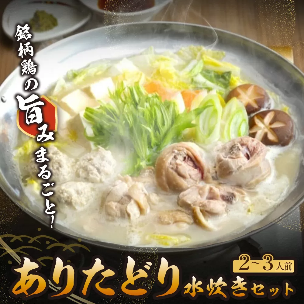 上田商店 ありた鶏水炊きセット(2~3人前)