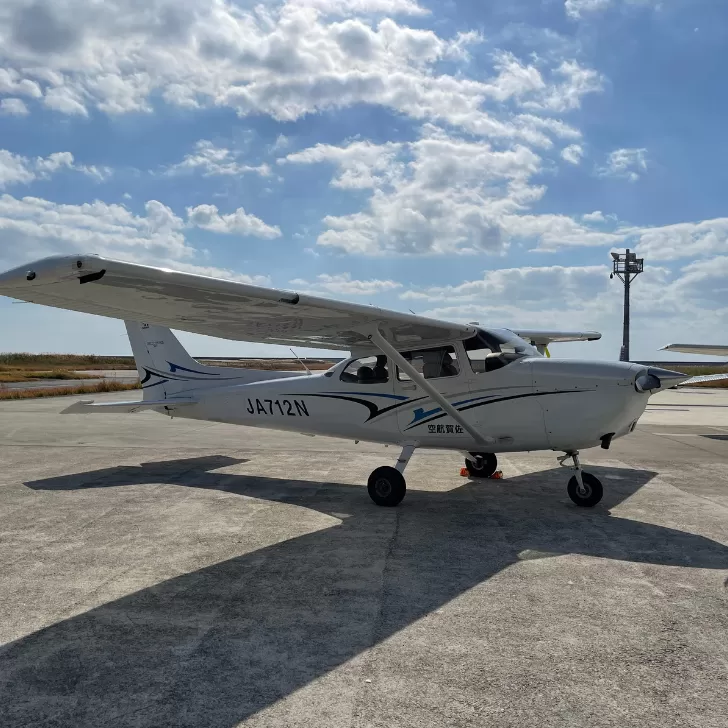 セスナ貸切 遊覧飛行(佐賀市内20分コース):C120-025