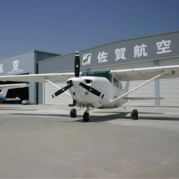 セスナ貸切 遊覧飛行(佐賀のみどころ満載60分コース):C360-011