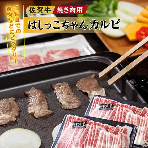 b-293 佐賀牛焼き肉用はしっこちゃん【カルビ】１ｋｇ