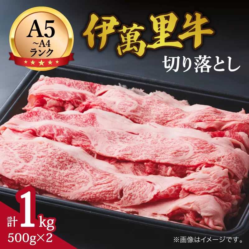 伊万里牛切り落とし 1kg (500g×2) 小分け 007-J1764