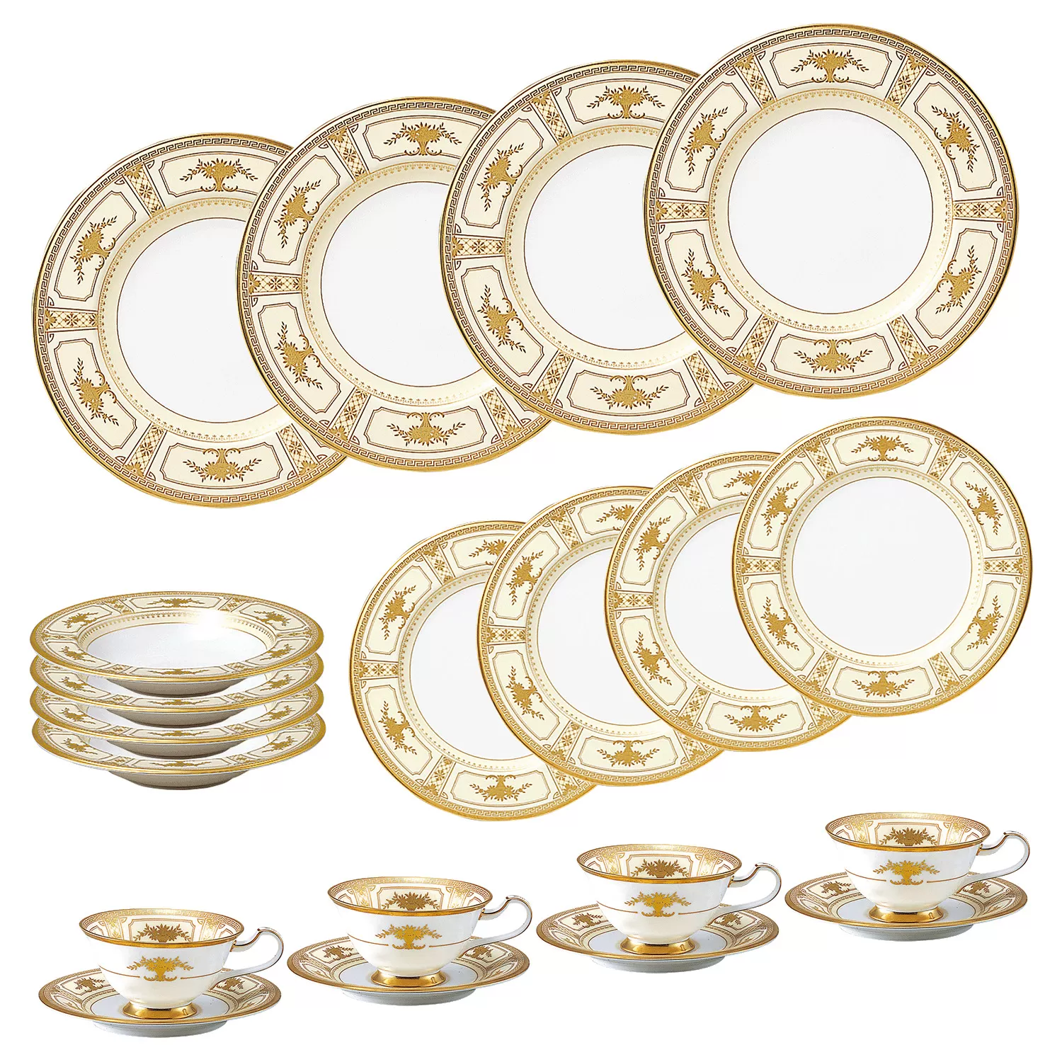 インペリアルスイート21PCティーセット 058-H1204