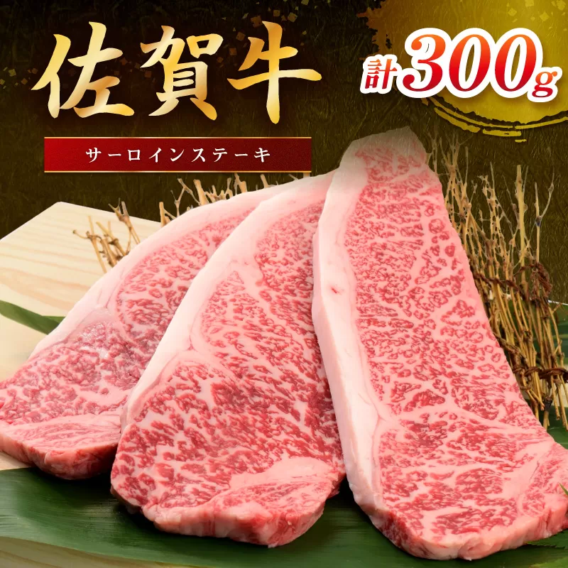 佐賀牛 サーロインステーキ 300g 149-J1802