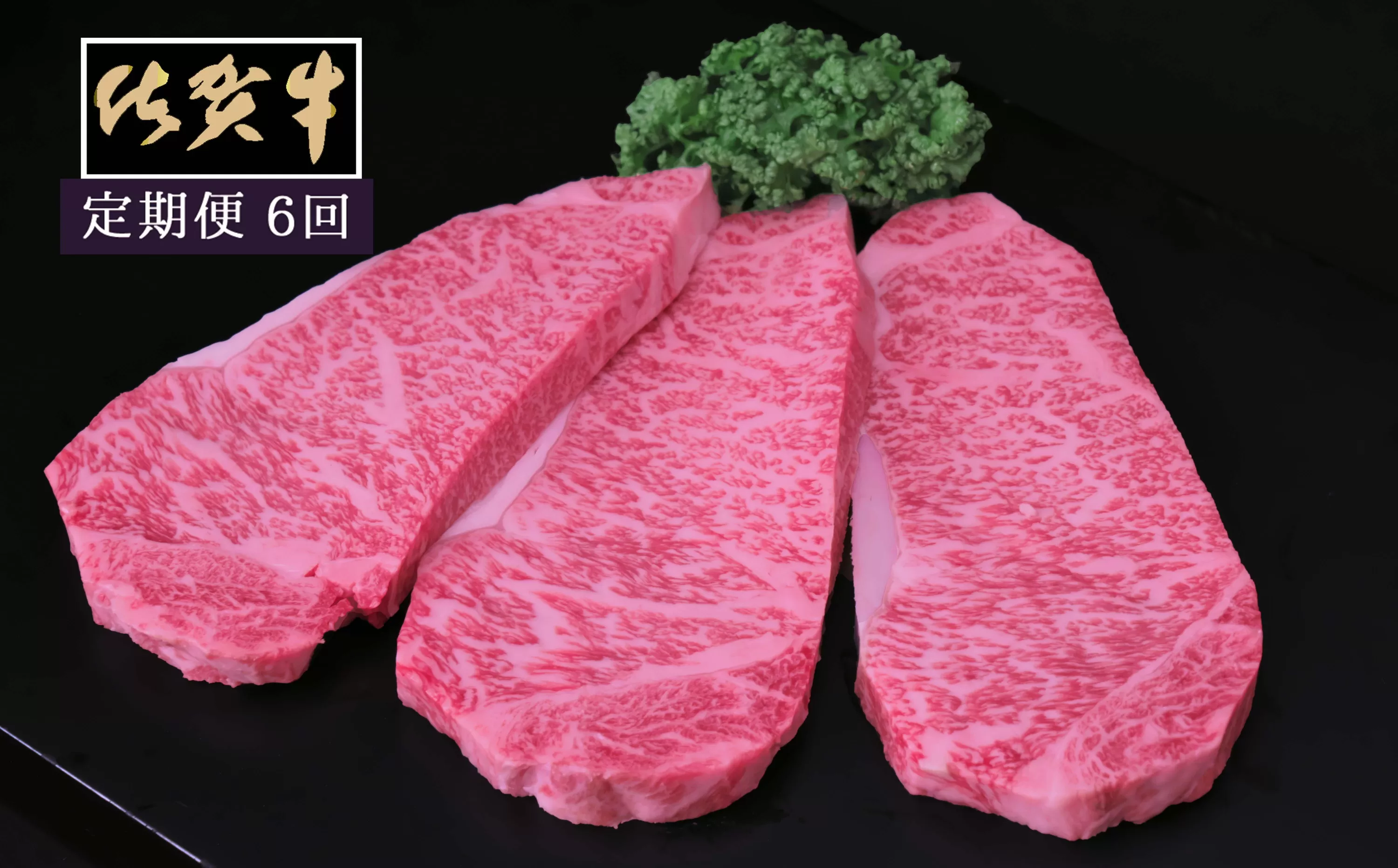 【6ヶ月定期便】佐賀牛サーロインステーキ200g×3枚 999-J1526