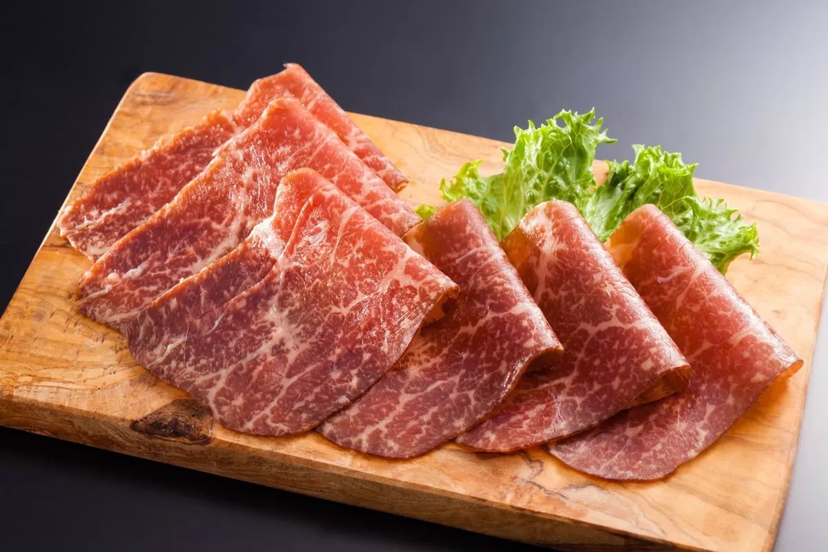 佐賀産和牛生ハム（赤身モモ）計約120g　202-G304