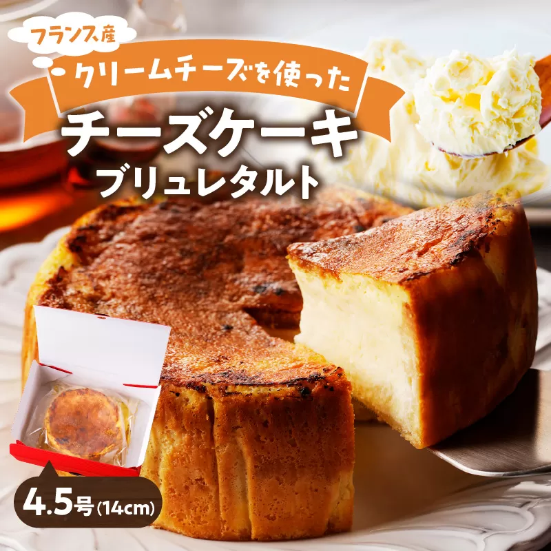 【和フレンチ伊万里】チーズケーキブリュレタルト 015-F205