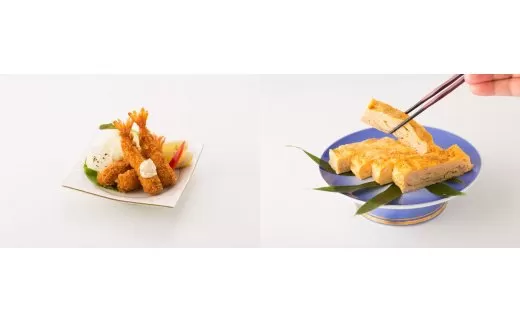 お家で「ごちそうおかず」 はかせ謹製「海老フライ＆出し巻玉子セット」 098-G126