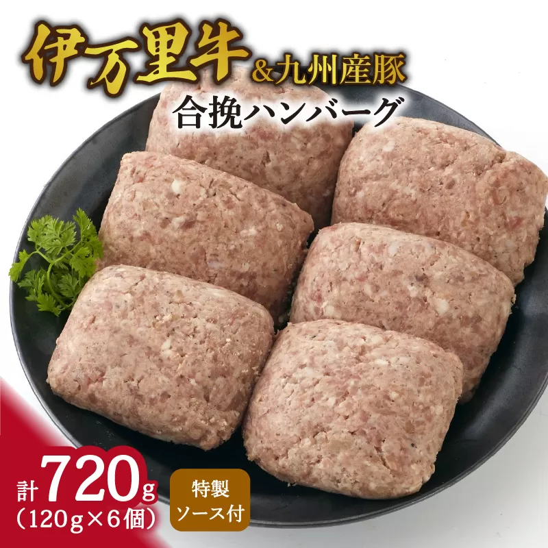 合挽ハンバーグ（伊万里牛＆九州産豚） 061-J957