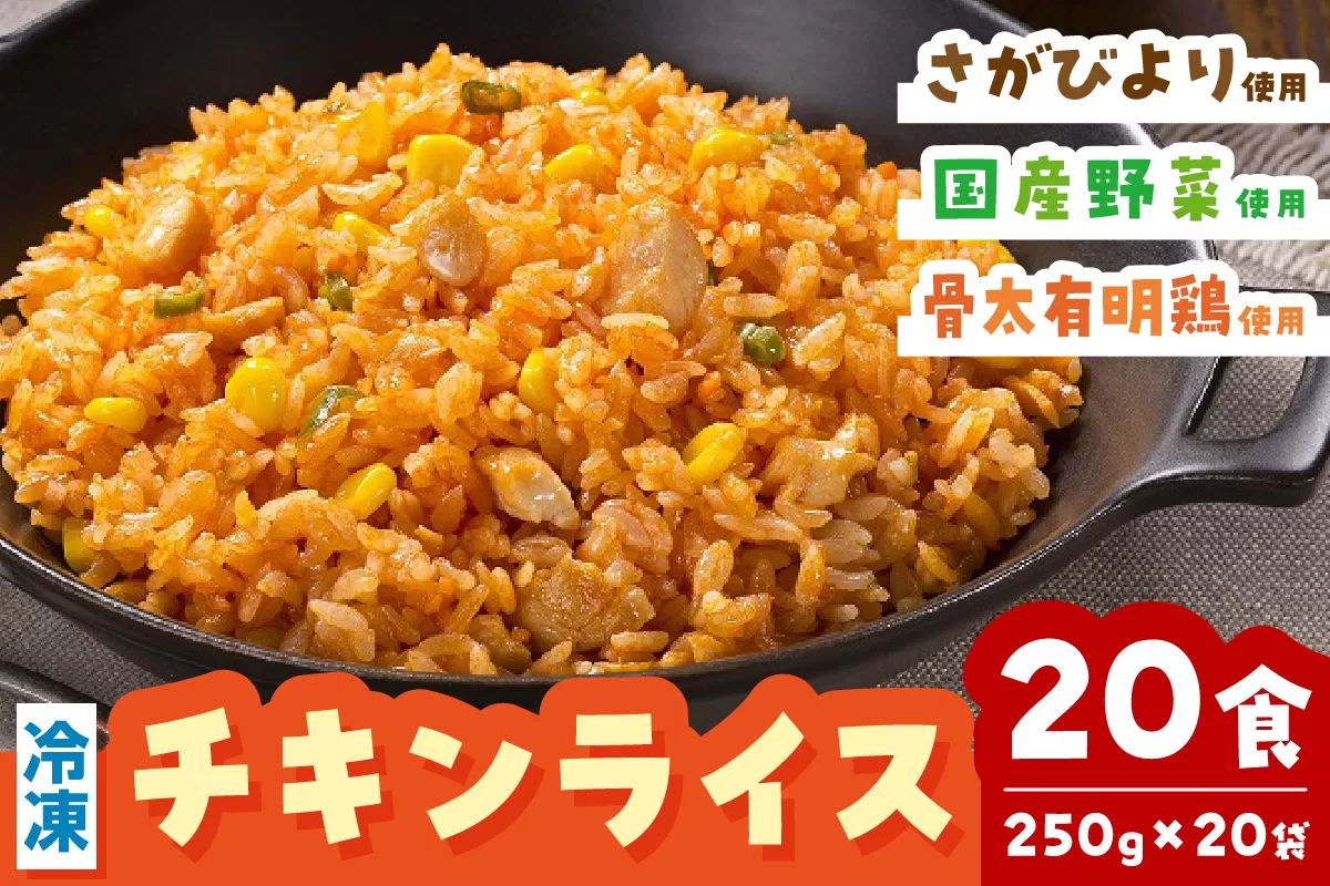 ＪAさが オリジナル チキンライス 250g×10袋 173-G239