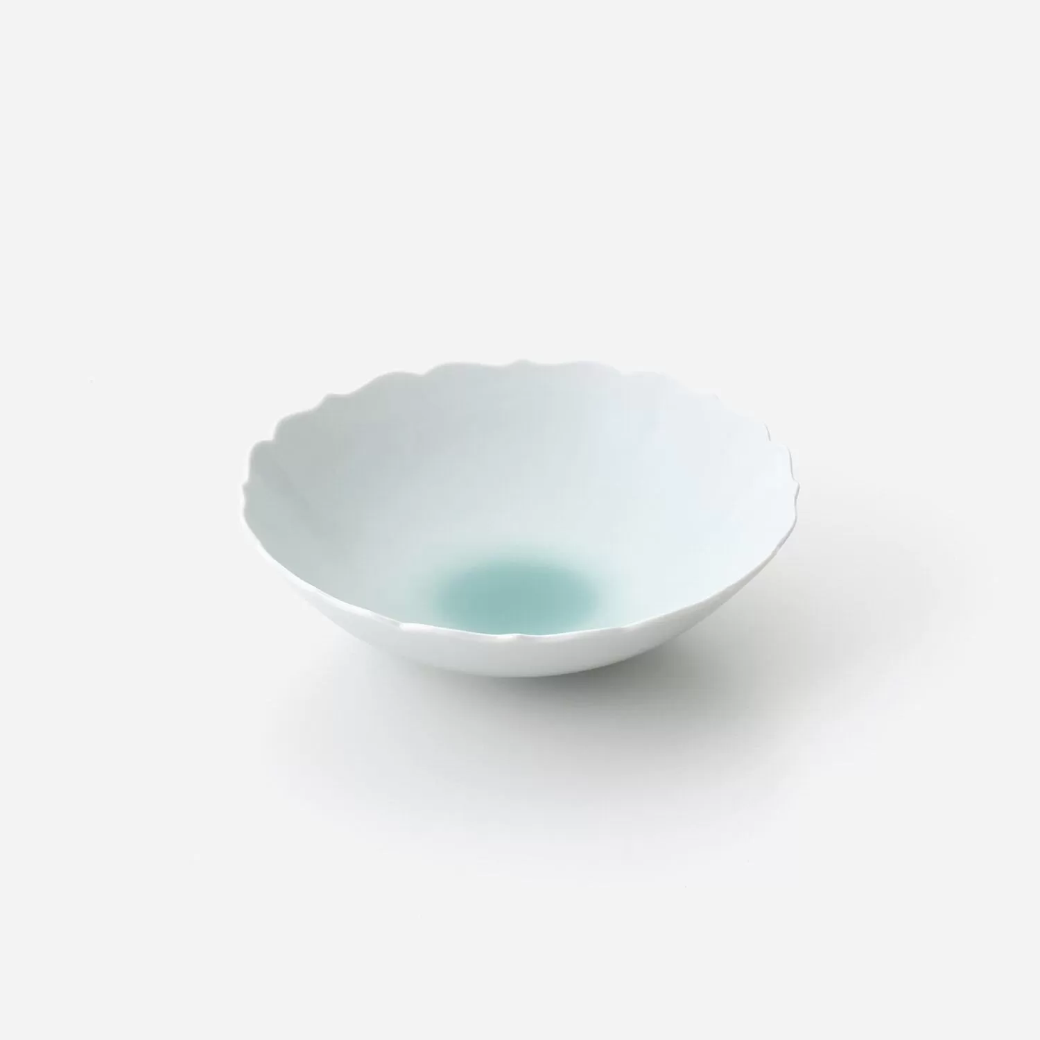 青磁たまり輪花中鉢 2枚セット 027-H1173