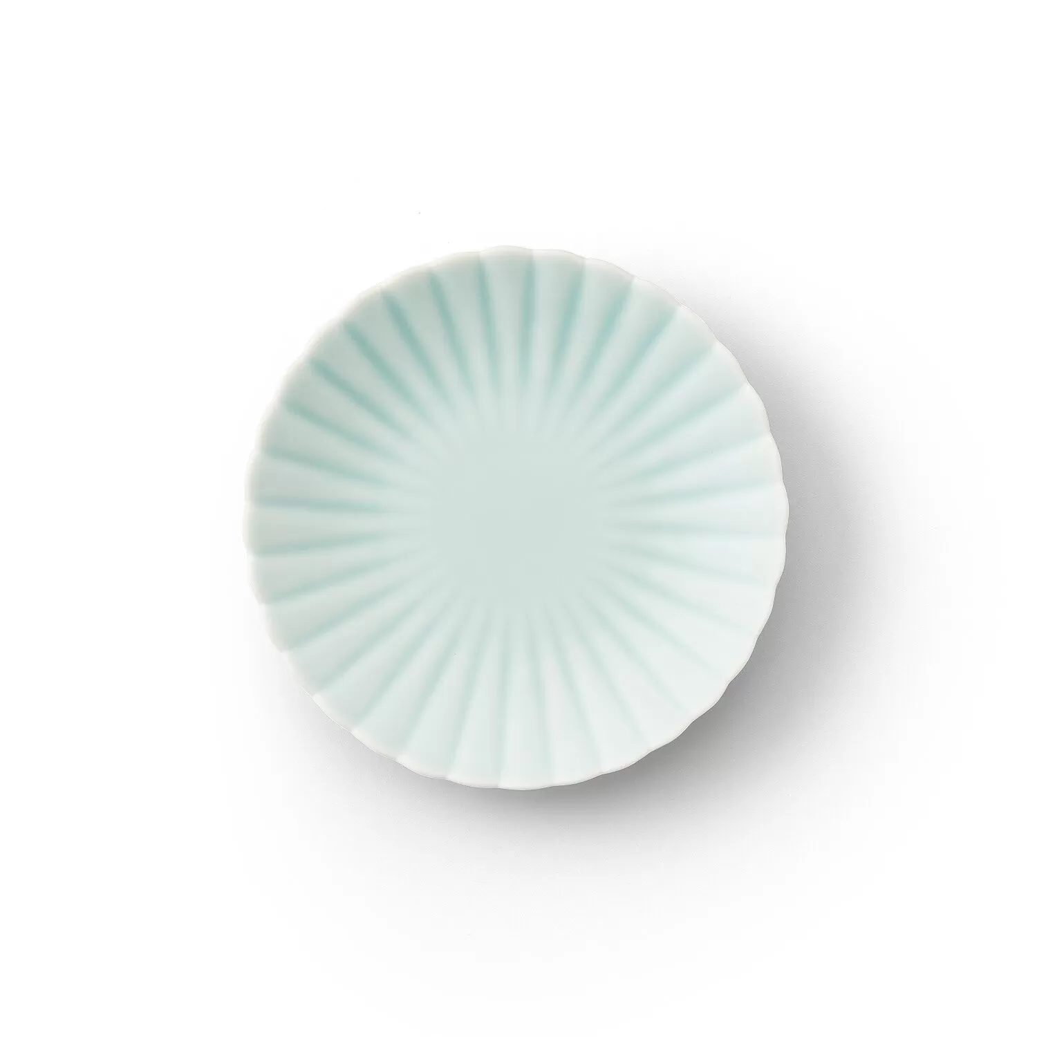 【伊万里焼】モイスト 菊割4寸皿 028-H1161