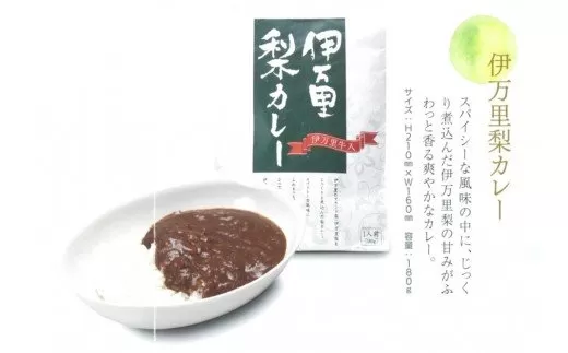 伊万里梨カレー 甘口 6食分 003-G086
