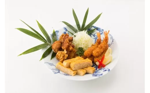 HAKASE謹製「海老フライ＆若鶏唐揚げ＆出し巻玉子3点セット」 098-G124