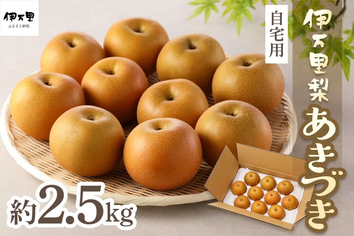 【2026年産先行予約】伊万里梨「あきづき」 約2.5kg 178-B1070