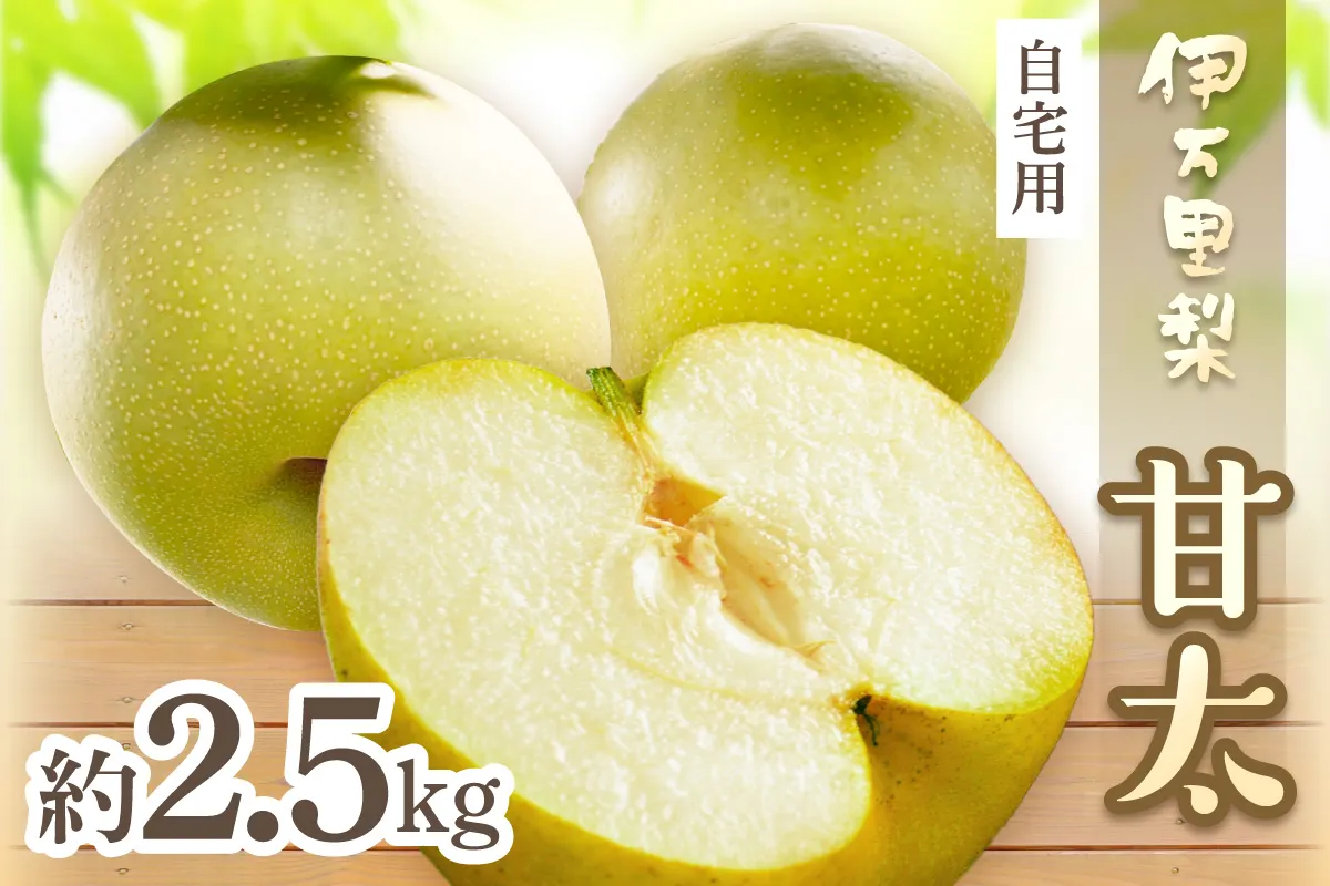 【2026年産先行予約】伊万里梨 「甘太」 約2.5kg ご自宅用におすすめ 178-B1072
