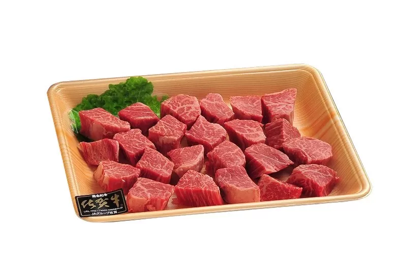 佐賀牛 ヒレのサイコロステーキ400ｇ 全12回 定期便 999-J1435