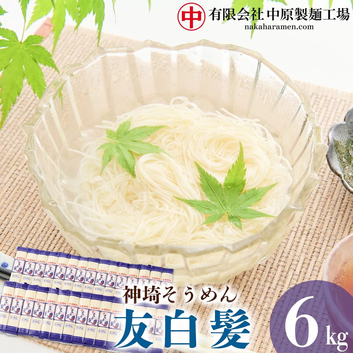 神埼そうめん「友白髪」 30袋入り【麺 明治時代 お歳暮 お中元 ひやむぎ 冷麦 おみやげ お土産 夏】(H045103)