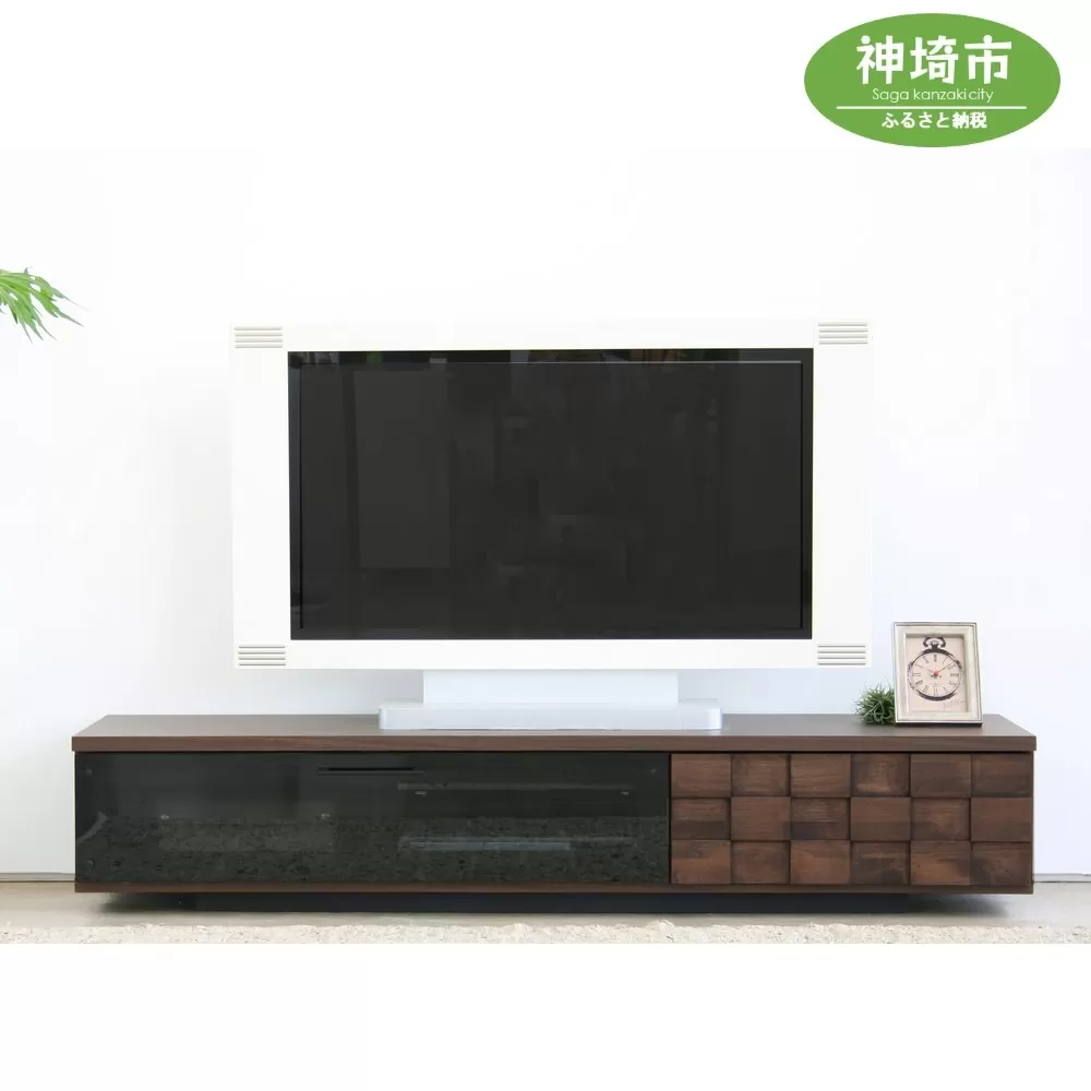 コルク 160TVボード 【テレビボード テレビ台 テレビ インテリア 組立設置付 梱包材引き取り 家具 国産 TV AV機器収納】(H062194)