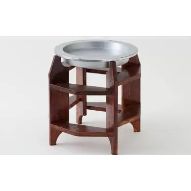 美しいフォルムと質感｢スタンド付ボタニカルプレート (Low)｣ 1台【10個限定!!】N-83