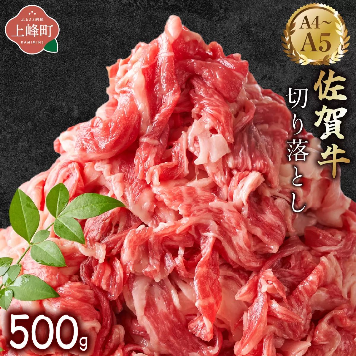 艶さし![A4~A5]佐賀牛切り落とし 500g A-121-MP