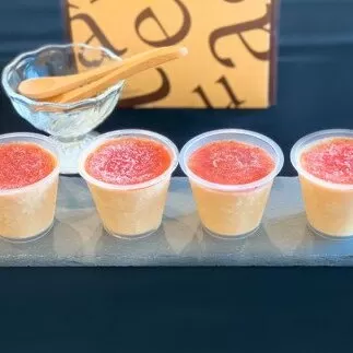 EW008　大人気☆さがほのかで作るストロベリームース♪4個セット