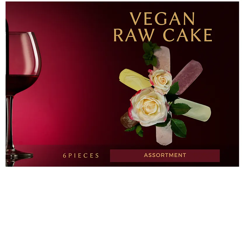 EG055　ヴィーガンRawケーキ詰合せ☆お砂糖・乳製品・小麦粉不使用で美味しくてキレイになるケーキ