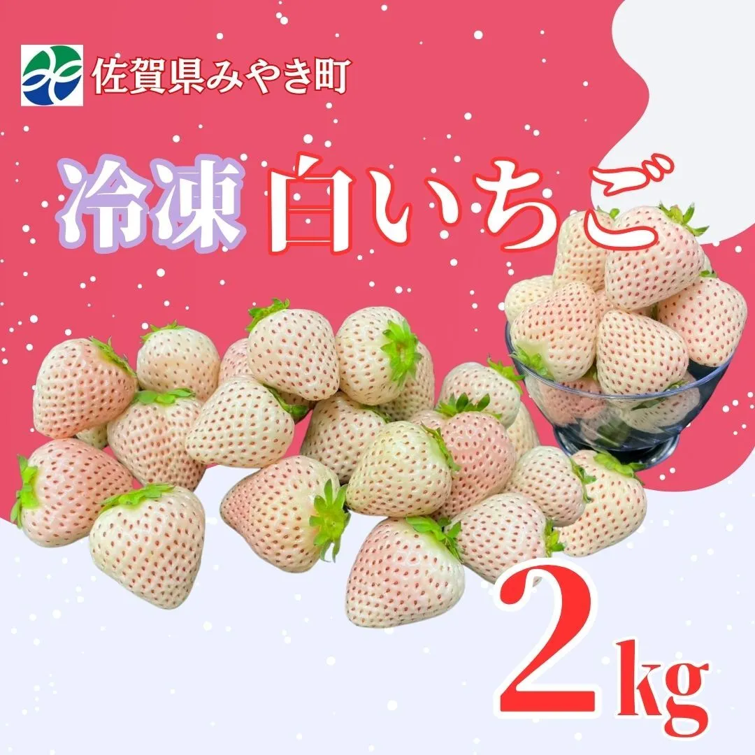GF008_【2026年6月以降発送】冷凍白いちご２ｋｇ
